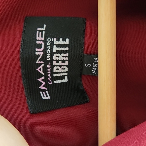 𝅺vintage Emanuel Ungaro Shirt - Picture 2 of 6